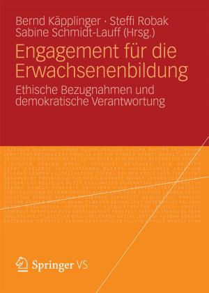 Cover of the book Engagement für die Erwachsenenbildung by Marit Zenk, Peter Buchenau