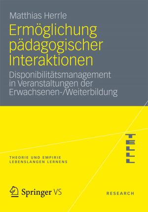 Cover of the book Ermöglichung pädagogischer Interaktionen by Xinrong Yang