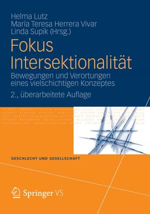 Cover of the book Fokus Intersektionalität by Jana Brauweiler, Anke Zenker-Hoffmann, Markus Will