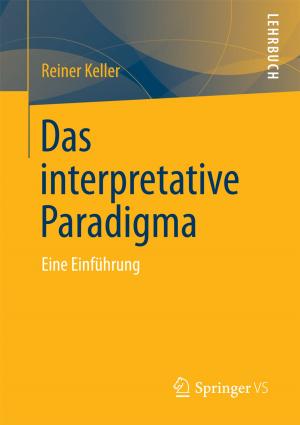 Cover of the book Das Interpretative Paradigma by Antje Schönwald