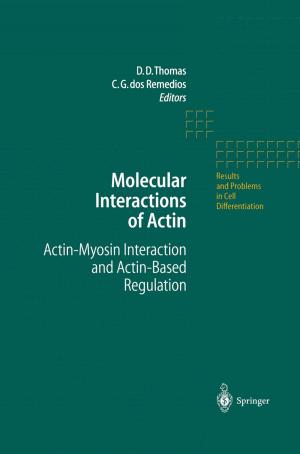 Cover of the book Molecular Interactions of Actin by Anne Prenzler, J.-Matthias Graf von der Schulenburg, Jan Zeidler