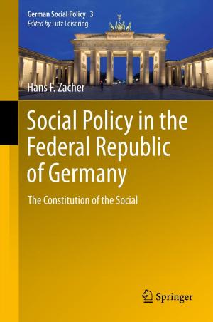 Cover of the book Social Policy in the Federal Republic of Germany by Anna Alexandra Vackiner