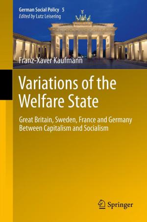 Book cover of Variations of the Welfare State