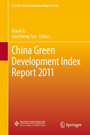 Cover of the book China Green Development Index Report 2011 by Erik Hofmann, Daniel Maucher, Jens Hornstein, Rainer den Ouden