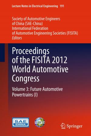 Cover of Proceedings of the FISITA 2012 World Automotive Congress