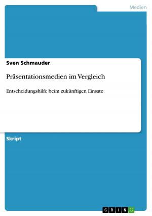 Cover of the book Präsentationsmedien im Vergleich by Michael Portmann