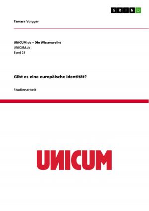 Cover of the book Gibt es eine europäische Identität? by Melanie Buß