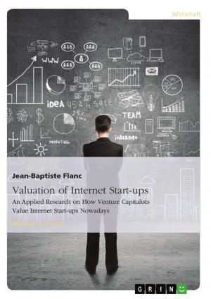 Cover of the book Valuation of Internet Start-ups by Kevin Gutsche