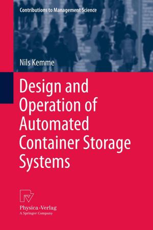 Cover of the book Design and Operation of Automated Container Storage Systems by Mohamed El Hedi Arouri, Fredj Jawadi, Duc Khuong Nguyen
