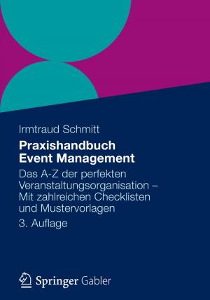 Cover of the book Praxishandbuch Event Management by Thomas D. Zweifel