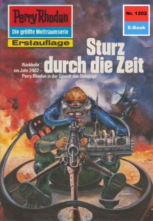 Book cover of Perry Rhodan 1202: Sturz durch die Zeit