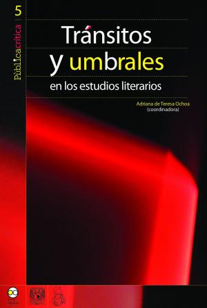Cover of the book Tránsitos y umbrales en los estudios literarios by Raquel E. Güereca Durán