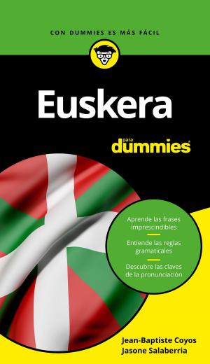 Cover of the book Euskera para Dummies by Nuria Roca, Juan del Val