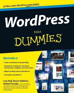 Cover of the book WordPress para Dummies by Moruena Estríngana