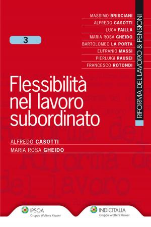 Book cover of Flessibilità nel lavoro subordinato