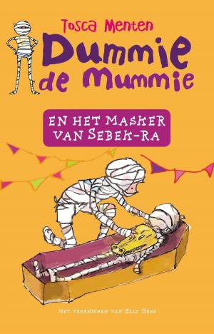 Book cover of Dummie de mummie en het masker van Sebek-Ra