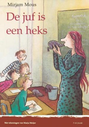Cover of the book De juf is een heks by M J Rutter