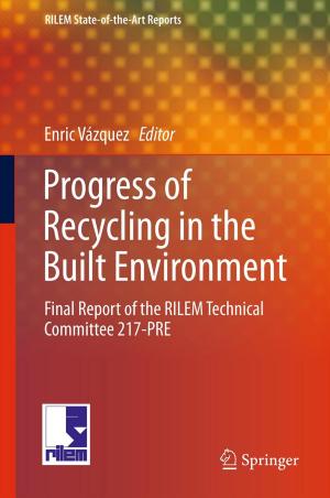 Cover of the book Progress of Recycling in the Built Environment by J. Mensch