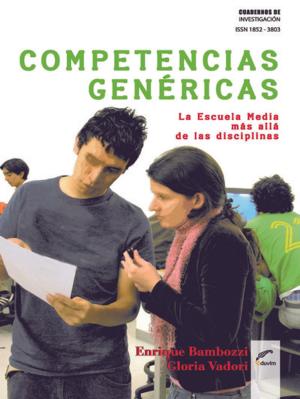 Cover of the book Competencias genéricas by Hugo Darío Echevarría, Gloria  Vadori