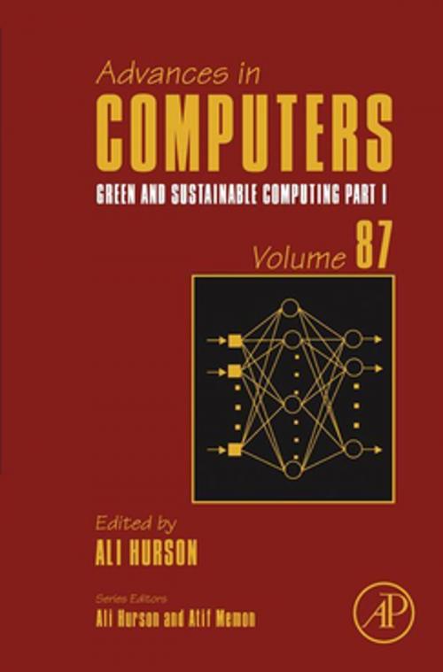 Cover of the book Green and Sustainable Computing: Part I by Ali R. Hurson, Elsevier Science