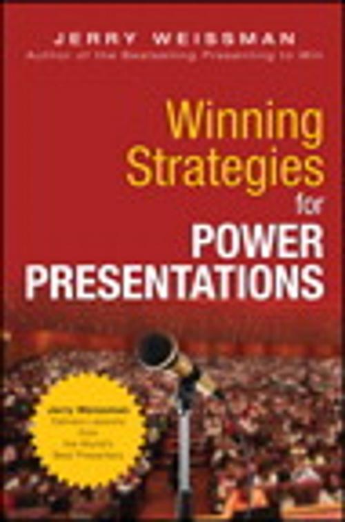 Cover of the book Winning Strategies for Power Presentations by Jerry Weissman, Pearson Education