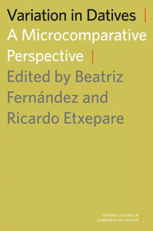 Cover of the book Variation in Datives by , Oxford University Press