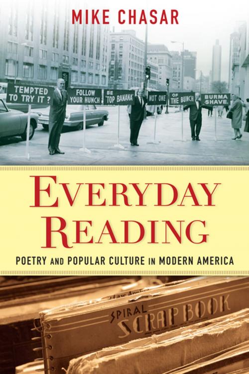 Cover of the book Everyday Reading by Mike Chasar, Columbia University Press
