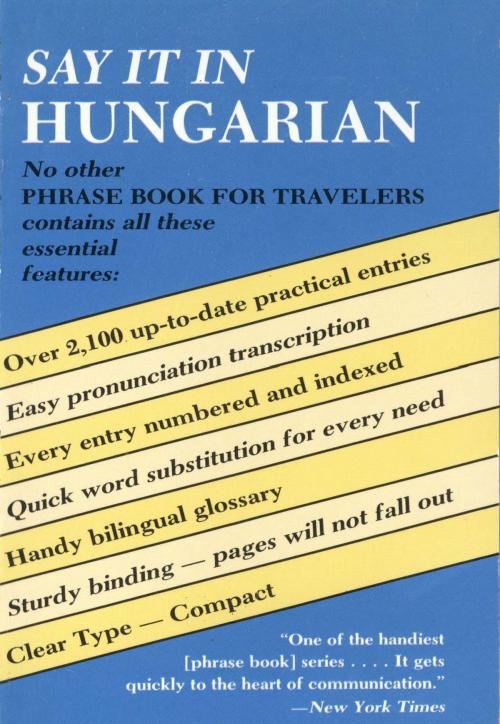 Cover of the book Say It in Hungarian by Dover, Dover Publications