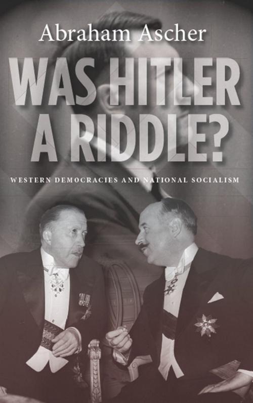 Cover of the book Was Hitler a Riddle? by Abraham Ascher, Stanford University Press