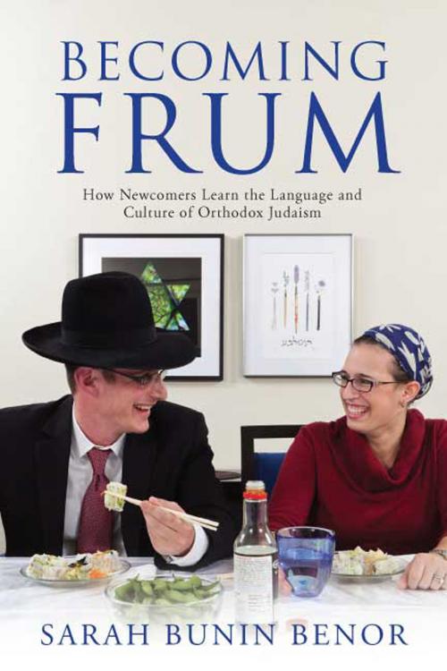 Cover of the book Becoming Frum by Sarah Bunin Benor, Rutgers University Press