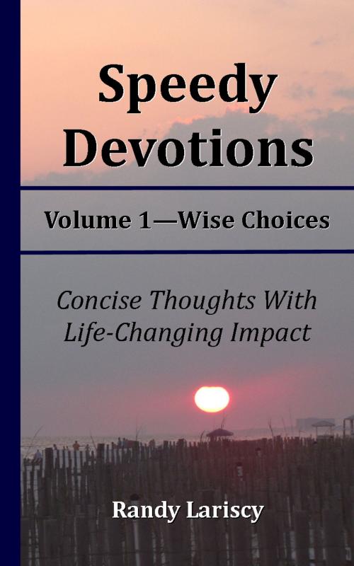 Cover of the book Speedy Devotions: Wise Choices (Volume 1) by Randy Lariscy, WordTruth Press