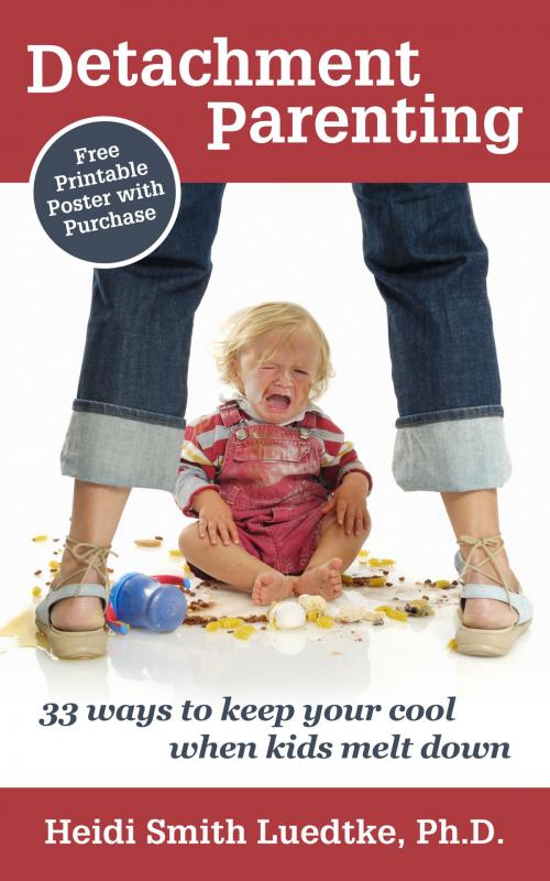 Cover of the book Detachment Parenting: 33 Ways to Keep Your Cool When Kids Melt Down by Heidi Smith Luedtke, Heidi Luedtke Media