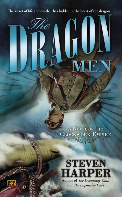 Cover of the book The Dragon Men by Steven Harper, Penguin Publishing Group