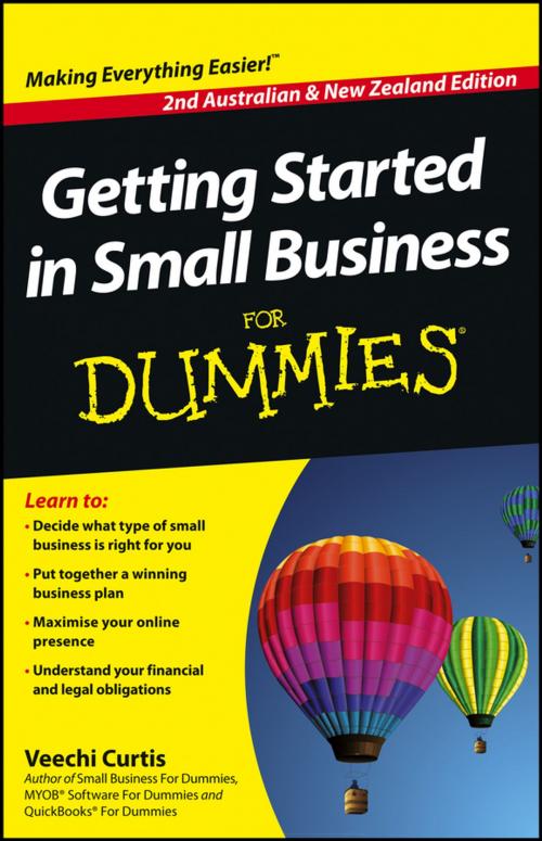 Cover of the book Getting Started in Small Business For Dummies by Veechi Curtis, Wiley