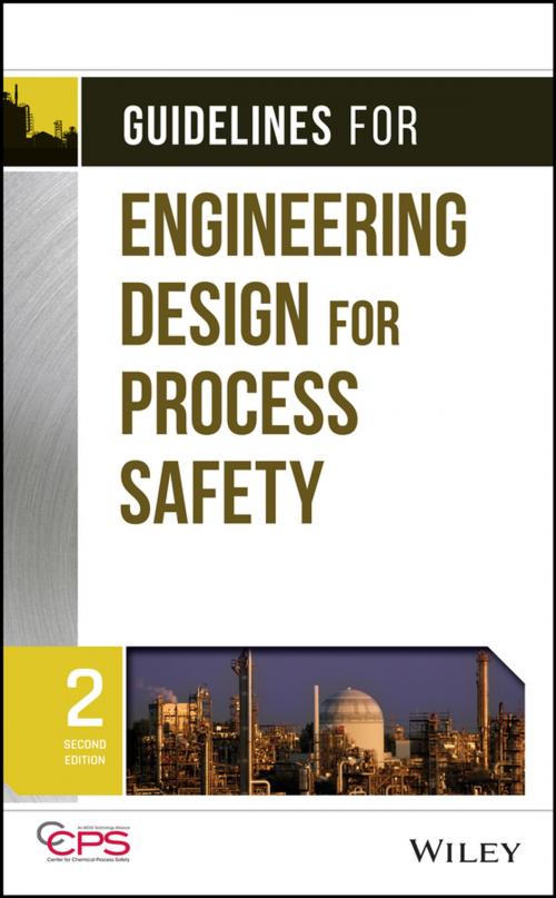 Cover of the book Guidelines for Engineering Design for Process Safety by CCPS (Center for Chemical Process Safety), Wiley