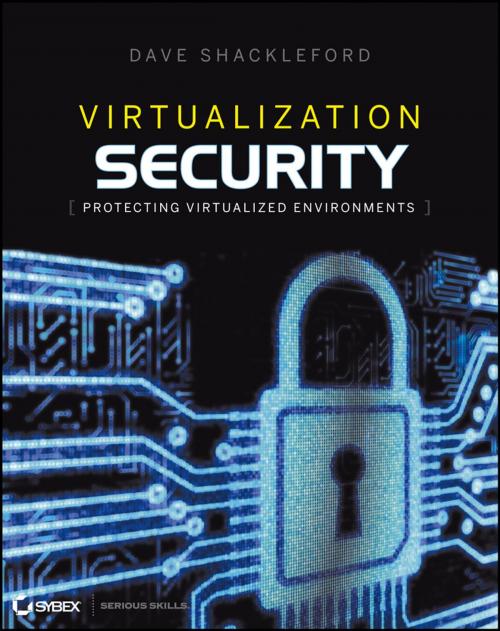Cover of the book Virtualization Security by Dave Shackleford, Wiley