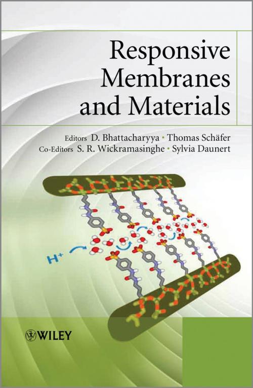 Cover of the book Responsive Membranes and Materials by , Wiley