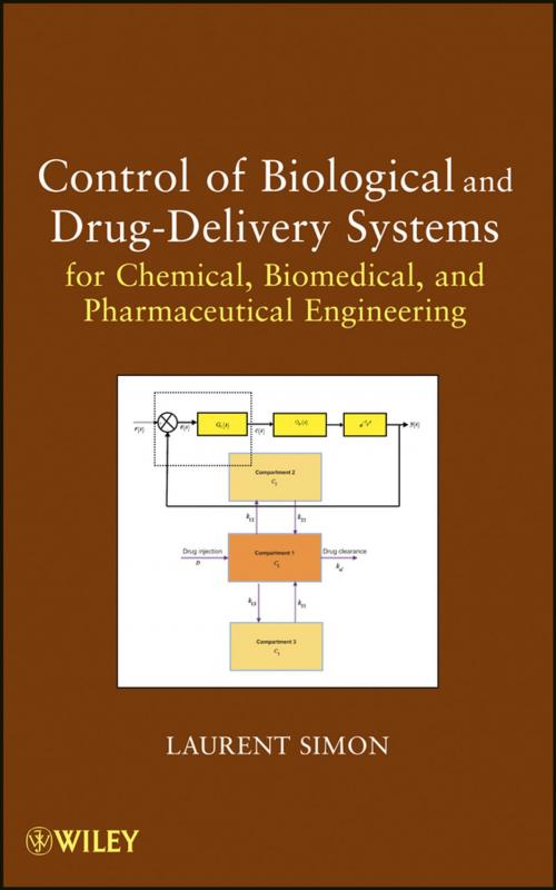 Cover of the book Control of Biological and Drug-Delivery Systems for Chemical, Biomedical, and Pharmaceutical Engineering by Laurent Simon, Wiley