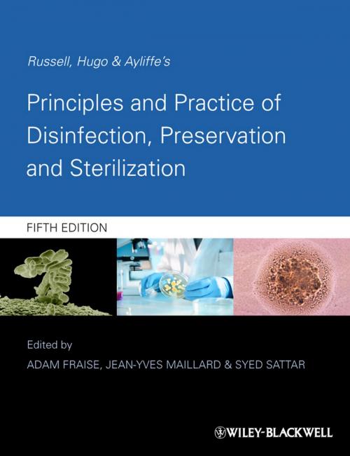 Cover of the book Russell, Hugo and Ayliffe's Principles and Practice of Disinfection, Preservation and Sterilization by , Wiley