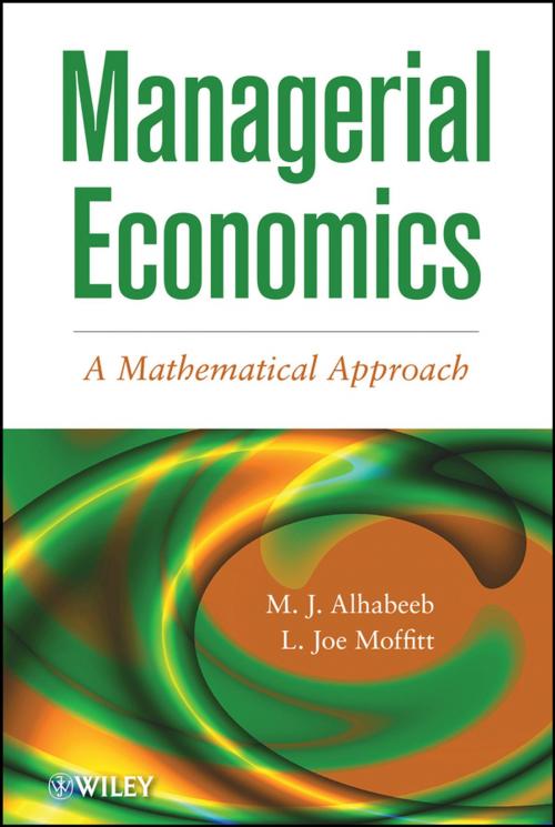 Cover of the book Managerial Economics by M. J. Alhabeeb, L. J. Moffitt, Wiley
