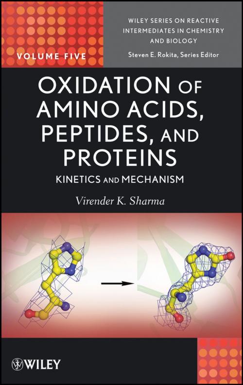 Cover of the book Oxidation of Amino Acids, Peptides, and Proteins by Virender K. Sharma, Steven E. Rokita, Wiley