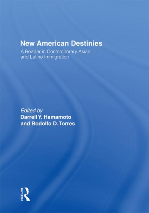 Cover of the book New American Destinies by , Taylor and Francis