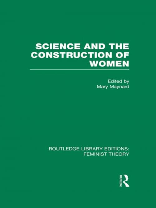 Cover of the book Science and the Construction of Women (RLE Feminist Theory) by , Taylor and Francis