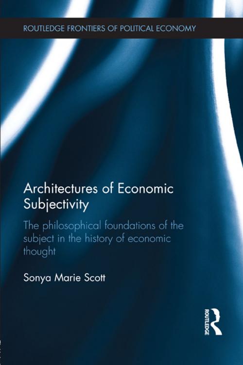 Cover of the book Architectures of Economic Subjectivity by Sonya Scott, Taylor and Francis