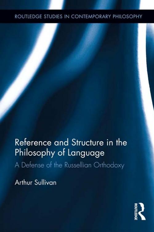 Cover of the book Reference and Structure in the Philosophy of Language by Arthur Sullivan, Taylor and Francis