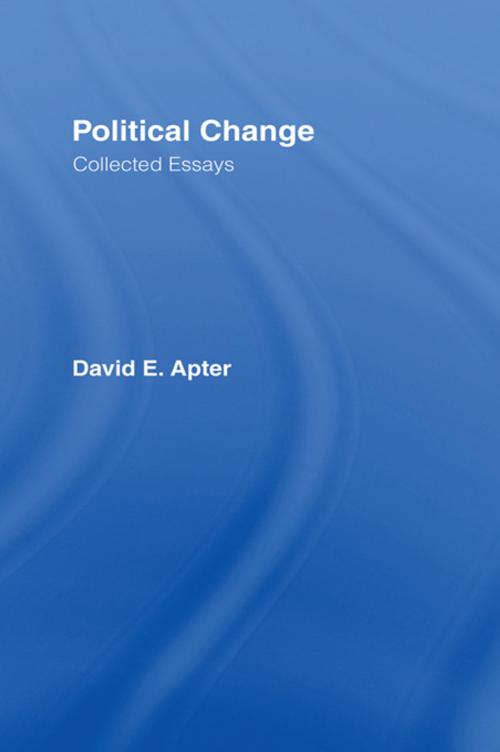 Cover of the book Political Change by David E. Apter, Taylor and Francis
