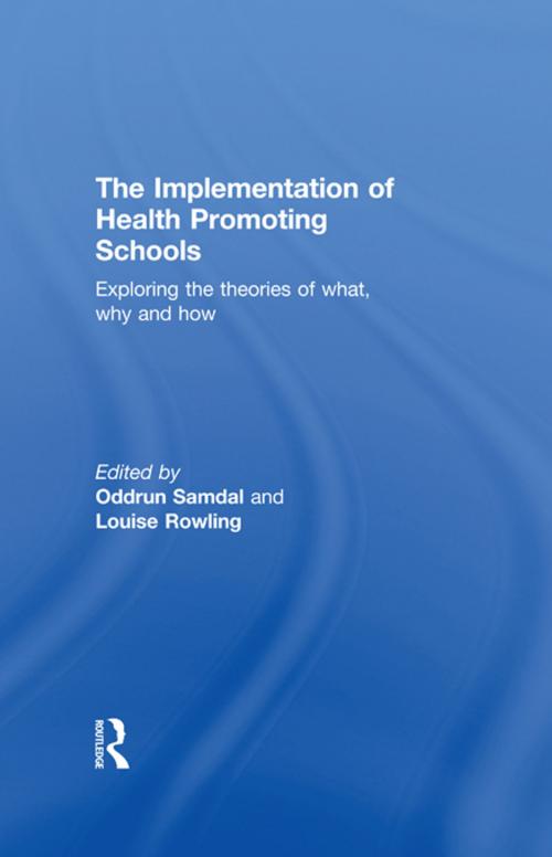 Cover of the book The Implementation of Health Promoting Schools by , Taylor and Francis