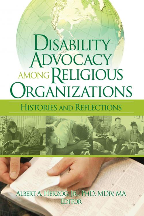 Cover of the book Disability Advocacy Among Religious Organizations by Albert A Herzog, Taylor and Francis