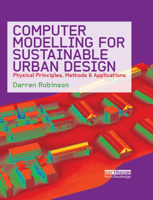 Cover of the book Computer Modelling for Sustainable Urban Design by , Taylor and Francis