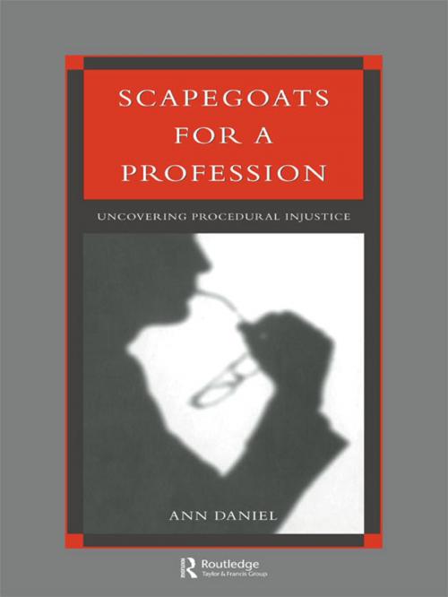 Cover of the book Scapegoats for a Profession by Daniel, Taylor and Francis
